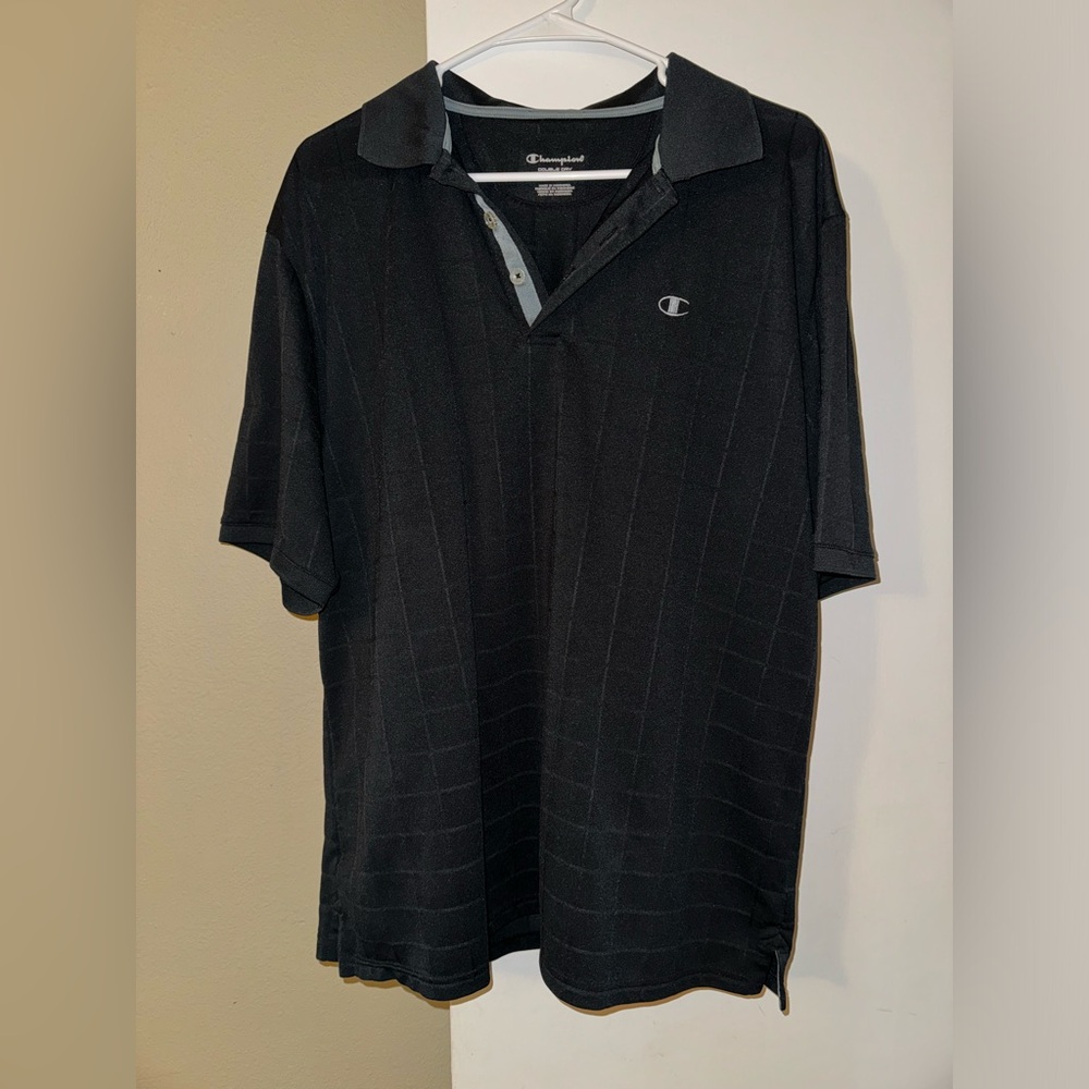 Men’s Champion polo - L